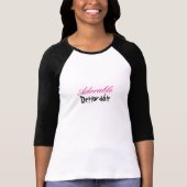 Le T-shirt raglan des femmes déplorables adorables (Devant)