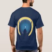 Le T-shirt SE02 des hommes spirituels d'oeil (Dos)