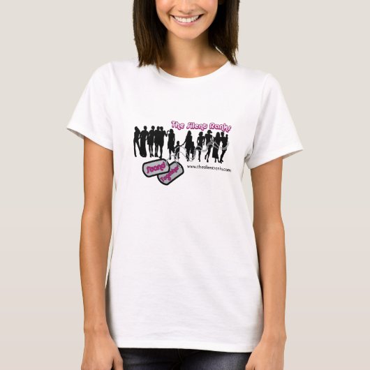 Le T-shirt silencieux de rangs (Devant)