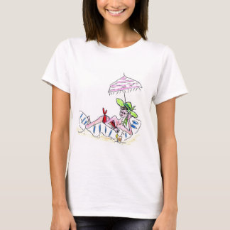 LE T-SHIRT SLOUCHY DES FEMMES - DÉTENDANT SUR LA