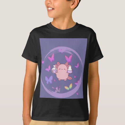 Le T-shirt Version 4 de l'équipe Axolotl (Devant)