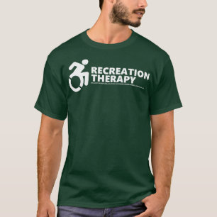 Le T-shirt vert classique de thérapie de