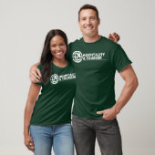 Le T-shirt vert classique d'hospitalité et de (Unisexe)