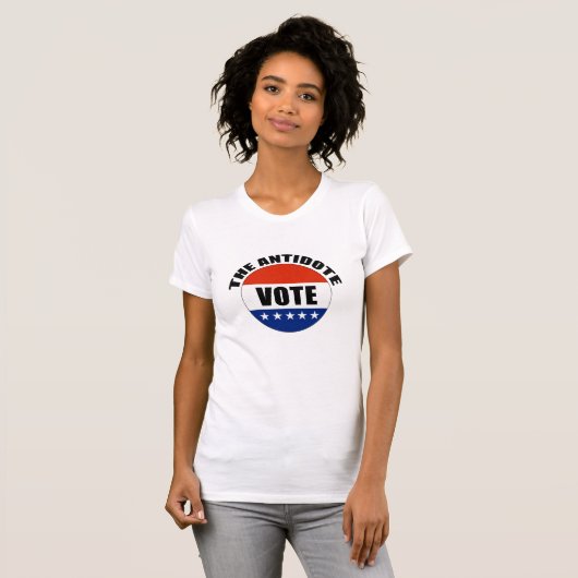 Le T-Shirt VOTE - L'ANTIDOTE (Devant entier)