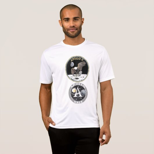 Le T-shirts d'Apollo 1969 musarde la mission dans (Devant entier)