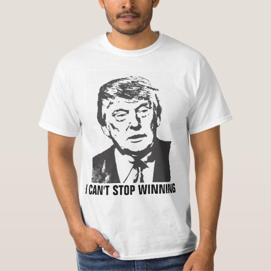 Le T-shirts drôle de Donald Trump, NE PEUT PAS (Devant)
