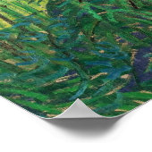 Le tableau de Vincent van Gogh, Champ vert, (Coin)