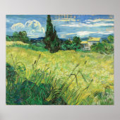 Le tableau de Vincent van Gogh, Champ vert, (Devant)