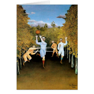 Le tableau d'Henri Rousseau "Les Joueurs de footba