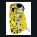 Le tableau Kiss de Gustav Klimt<br><div class="desc">Le tableau Kiss de Gustav Klimt</div>