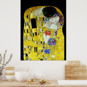 Le tableau Kiss de Gustav Klimt (Cuisine)
