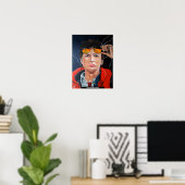 Le tableau Le Voyageur Temporel par Alfred Fox (Bureau à domicile)