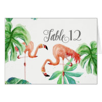 Le Tableau numérote la feuille de Flamant rose art