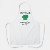 Le tablier Casquette de Green Cook (Recto)