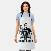 Le tablier de cuisine drôle Bakefather (Porté)