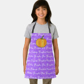 Le tablier d'impression tout-en-un du citrouille n (Insitu)