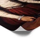 Le Tailleur , the Tailor Giovanni Battista Moroni Poster (Hoek)