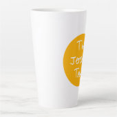 Le Tall Coffee Mug officiel du Jersey Tour (Devant)