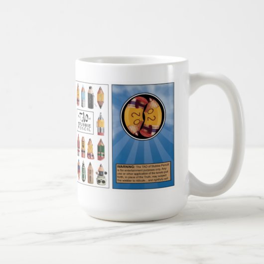 Le Tao de la tasse #4 de crayon de Stubbie (Droite)