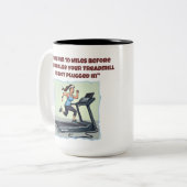 Le tapis de course n'est pas branché dans la Mug d (Devant gauche)