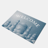 Le Tapis de Porte Auroral Éthéré (Incliné)