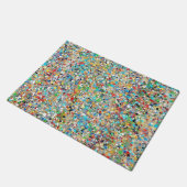 Le tapis de porte de Confetti (Incliné)