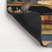 le tapis de souris avec un chat dormant dans la (Coin)