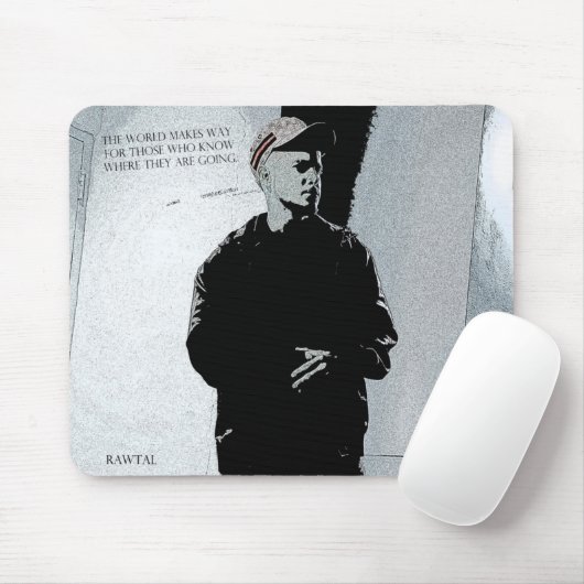 Le tapis de souris cru (Avec souris)