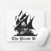 Le tapis de souris de baie de pirate (Avec souris)
