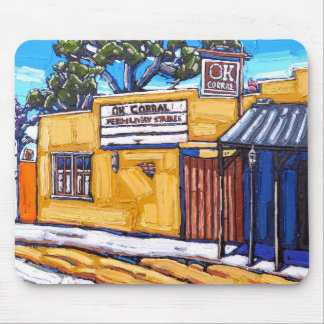 Le tapis de souris de corral d'ok de pierre