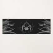 Le tapis de yoga de sept péchés mortels (Dos (Horizontal))