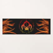 Le tapis de yoga de sept péchés mortels (Devant (Horizontal))