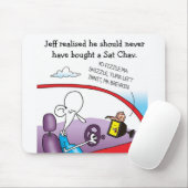 Le tapis impair de souris de SAT Chav de peloton (Avec souris)