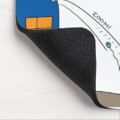 Le tapis impair de souris d'ordinateur de peloton (Coin)