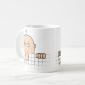 Le Tchad Kilroy était ici tasse (Devant gauche)