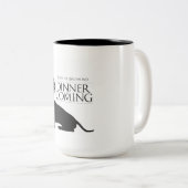 Le teckel "dîner de Chambre est prochaine" tasse (Devant droit)