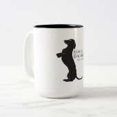 Le teckel "dîner de Chambre est prochaine" tasse (Devant gauche)