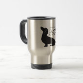 Le teckel "dîner de Chambre est prochaine" tasse (Devant gauche)