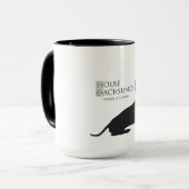 Le teckel "dîner de Chambre est prochaine" tasse (Devant gauche)