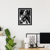 "Le Téléphone" Art Déco Imprimé -Tamara de Lempick (Bureau à domicile)