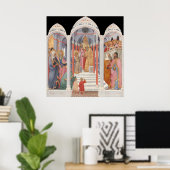 Le Temple - Paolo di Giovanni Fei Poster des Beaux (Bureau à domicile)