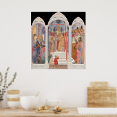 Le Temple - Paolo di Giovanni Fei Poster des Beaux (Cuisine)