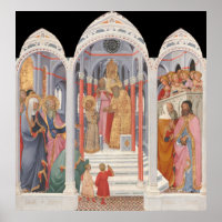 Le Temple - Paolo di Giovanni Fei Poster des Beaux