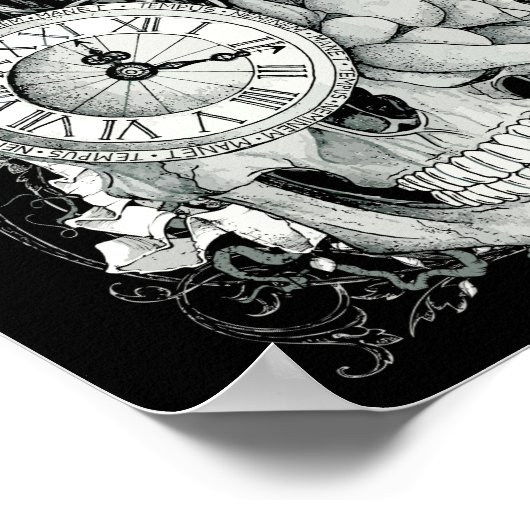 Le Temps Attend Pour Aucun Poster (Coin)