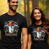 Le temps de boire et de s'amuser Moonshine T-Shirt