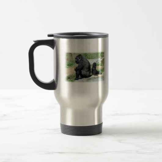 Le temps de gorille voyagent tasse (Gauche)