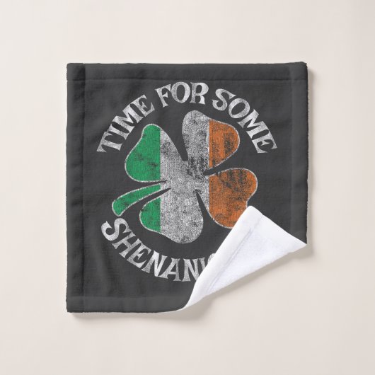 Le temps de la Saint-Patrick pour quelques espiègl (Gant de toilette)