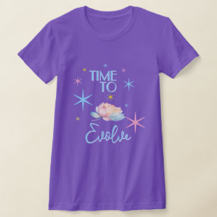 Le Temps d'Évoluer T-Shirt Cosmic Lotus