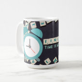 Le temps est l'argent - Mug (Devant gauche)