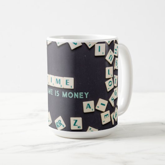 Le temps est l'argent - Mug (Devant droit)